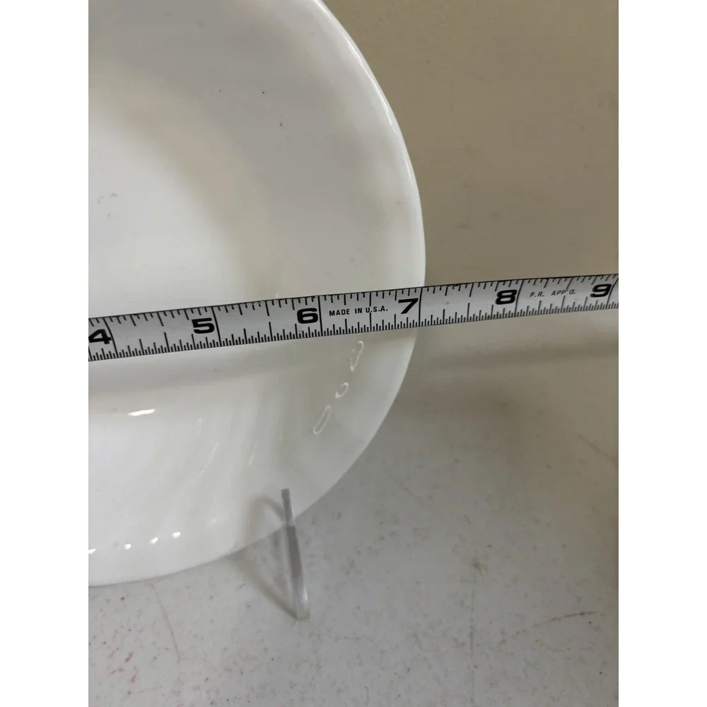 Corelle WHITE SWIRL ENHANCEMENTS Soup Cereal Bowl 7
